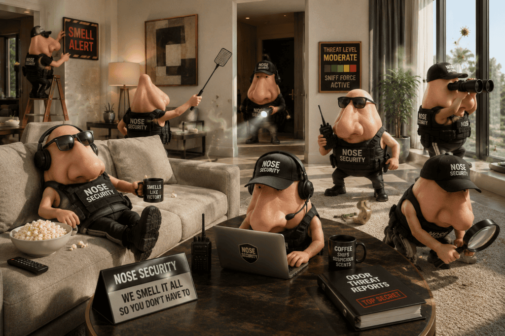 image of the nose sercurity team working overtime.